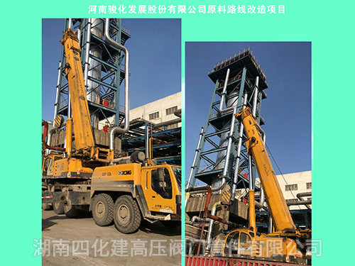 河南駿化發(fā)展股份有限公司原料路線改造項目